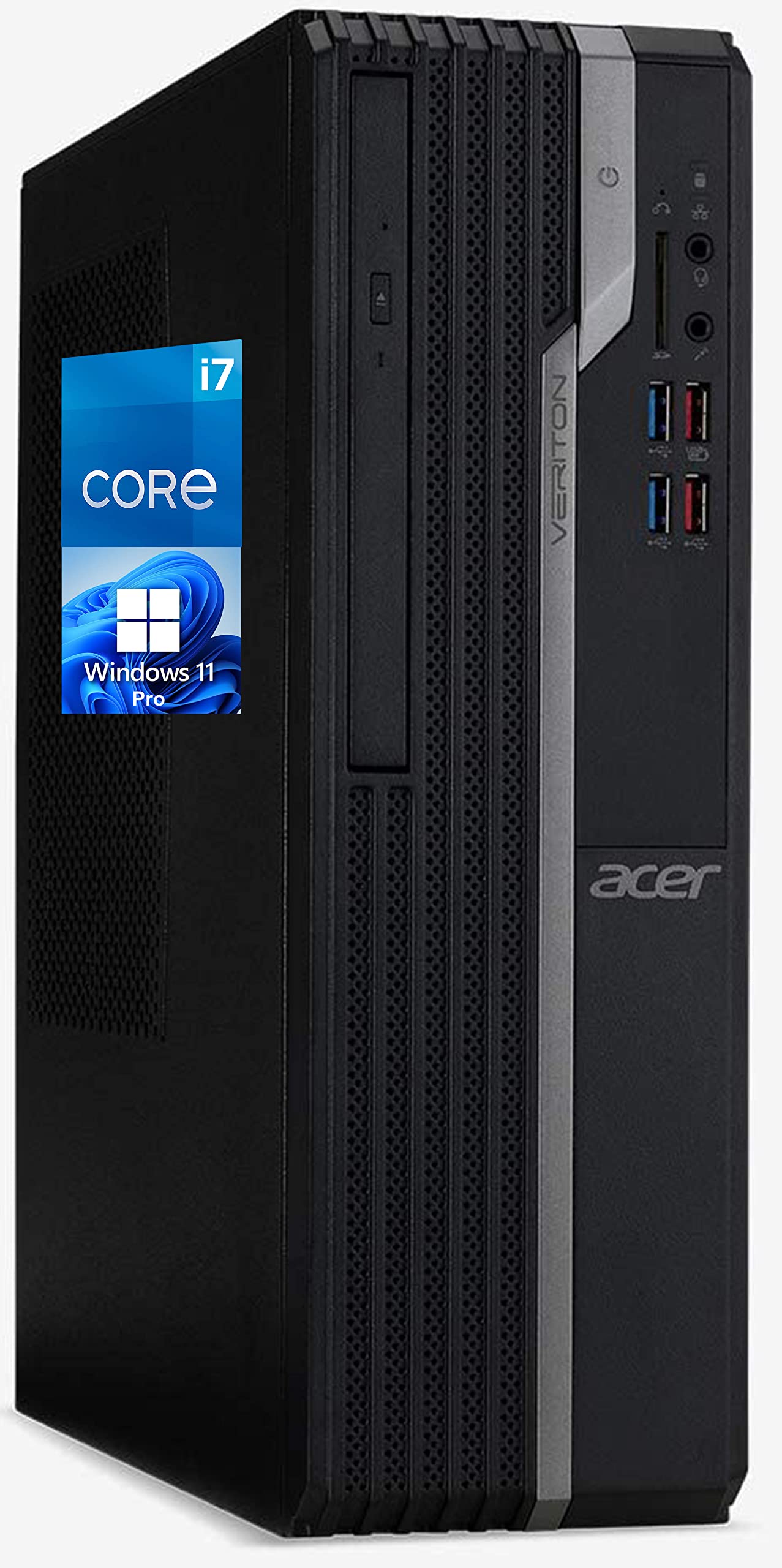 Amazon.com: Acer Veriton Computadora de sobremesa Intel i7-8700